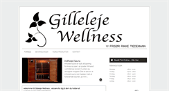 Desktop Screenshot of gilleleje-wellness.dk